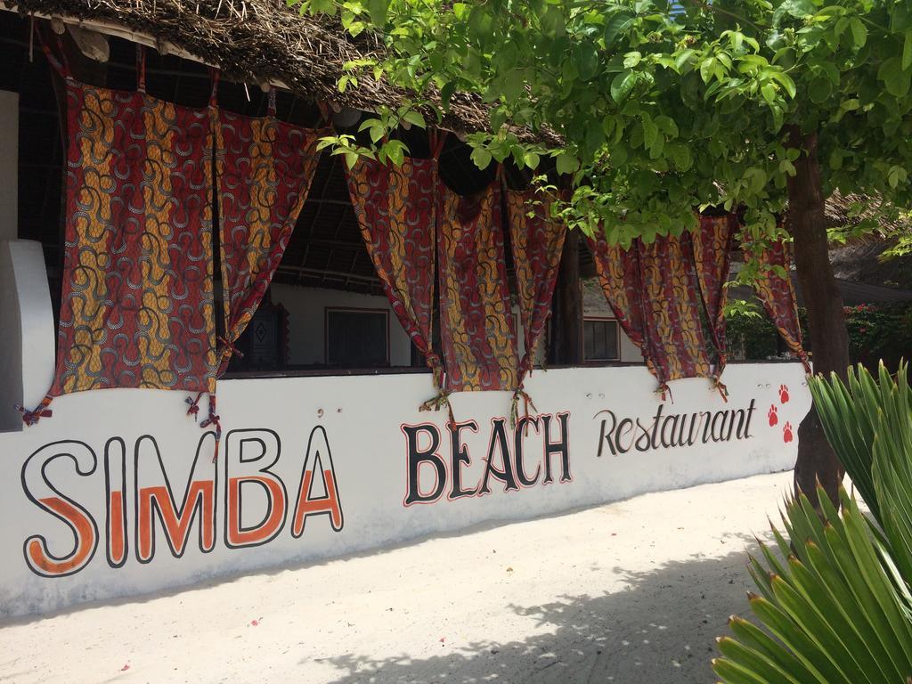 Bed and Breakfast Simba Beach Zanzibar Kiwengwa  Exterior foto