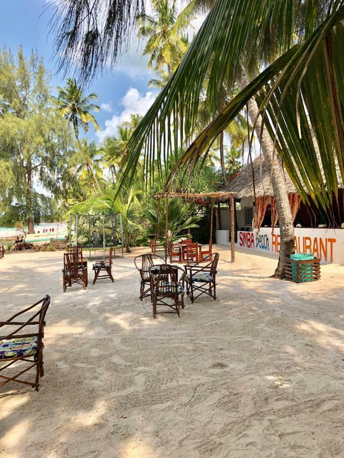 Bed and Breakfast Simba Beach Zanzibar Kiwengwa  Exterior foto